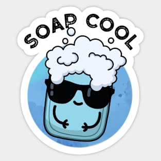 Soap Cool Cute Soap Pun Sticker